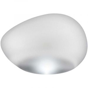 Galet lumineux solaire ext&eacute;rieur &ndash; LED blanc froid &ndash; IP55 - 16.6 &times;14.4 &times; 11 - Opalin