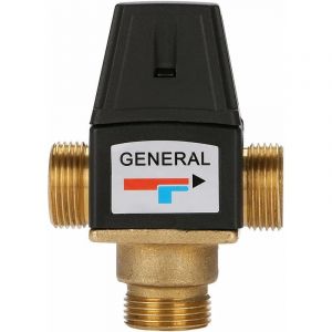 ZVD - hyy ar Vanne en laiton pour chauffe-eau solaire Mitigeur thermostatique 3 voies mâle DN20 Mitigeur thermostatique mâle en laiton