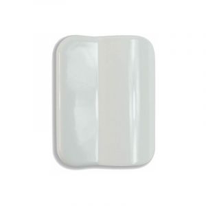 Poignée de tirage alu pour porte fenêtre - Finition : Blanc RAL9016 - roto