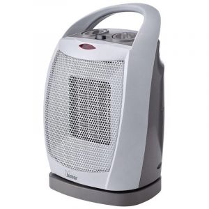 Bimar - chauffe-ventilateur oscillant 900/1800w gris - hp104