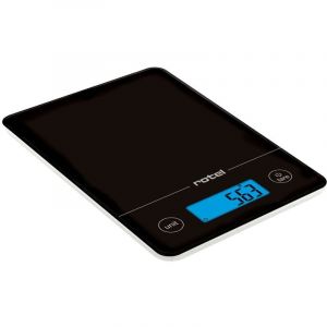 Balance de cuisine Noir &eacute;lectronique &eacute;cran tactile Rotel