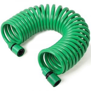 Tuyau d'arrosage flexible de 7,5 m pour douchette de jardin, tuyau de jardin extensible pour arrosage du jardin, animal domestique, lavage de voiture.