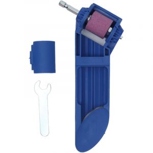 Aff&ucirc;teuse de forets portable, perceuses &agrave; main, Machine &agrave; aff&ucirc;ter les m&egrave;ches de meule, outil 2.0 &agrave; 12.5mmbleu