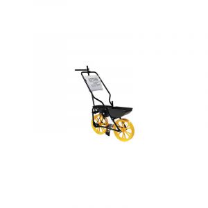 Jardinvest - Semoir de précision, chassis acier avec roues concaves en tandem et deux bacs (pour séparation semen