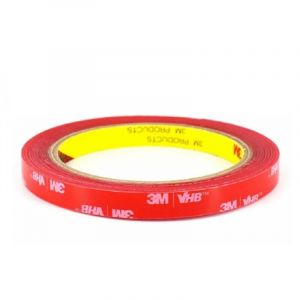 3M vhb 4910 Double Face Transparent Extra Fort, Ruban Adhésif, Imperméable et ultra Résistant aux Hautes Températures pour Décoration & Fixation de