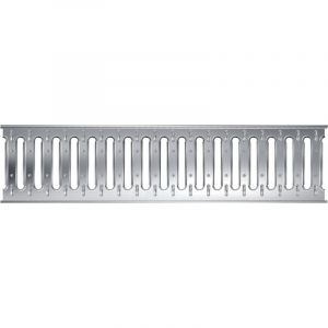MEA - Grille passerelle 0,5 mètre en Acier galvanisé, Classe de Charge a 15 pour Passage piéton. Grille Compatible avec Les caniveaux Largeur 100 mm