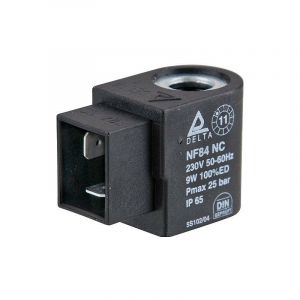 Bobine d'electrovanne mv pour pompe Delta vu 1/2, bvu 1/2 a 1/2, type NF84