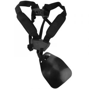 Tondeuse professionnelle Double bandouli&egrave;re Tondeuse Ceinture en nylon pour d&eacute;broussailleuse Jardin Pelouse