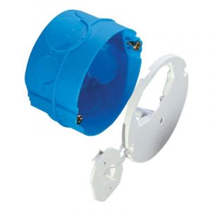 Schneider Electric - Modulo dcl, boîte d'applique d67 mm p. 40 mm avec couvercle affleurant (ALB71814)