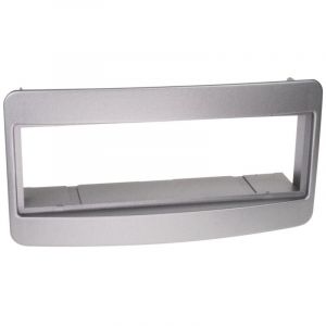 Facade autoradio FA121B compatible avec Toyota Avensis Celica MR2 Rav4 Yaris Verso - Argent