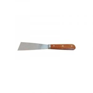 Spatule peintre 40 mm Haromac passage, lame conique, inox bois de rose
