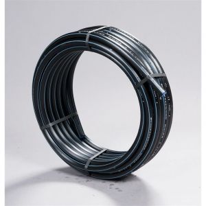 Tube pe aep 16B rlx 25M - Tuyau pe bande bleue 16 bars 25x3.0 couronne 50m