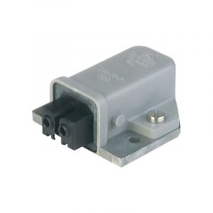 Hirschmann 932045106-1 Connecteur d'alimentation STAKAP embase femelle, verticale Nombre total de pôles: 2 + PE 16 A gris 1 pc(s) Y743511