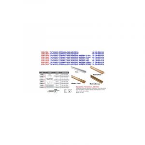 Mibricotienda - Solin adhésif en céramique inox pour bois de pin 100 cm