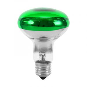 Eurolite 9210410U Ampoule halogène E27 réflecteur 60 w vert (ø x l) 80 mm x 110 mm 1 pc(s) S227742