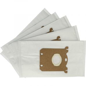 5x Sacs compatible avec Electrolux Classic Silence ZCS2100, ZCS2000 aspirateur - microfibre non tiss&eacute;e, 29cm x 16cm blanc - Vhbw