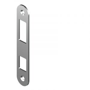 G&acirc;che en Inox pour serrure &agrave; crochet de portail coulissant &agrave; encaster et en applique - Portac