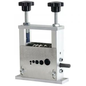 Machine à dénuder les fils de forage, dénudeur de câbles en cuivre - Pince à dénuder électrique à 6 canaux - L'outil de dénudage de câble à double