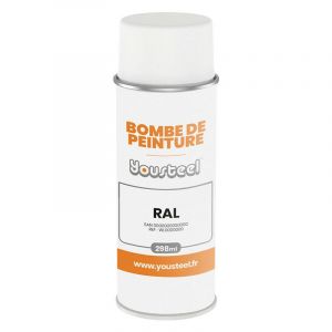 Tollens - Bombe de retouche 298 ml - Finition brillante Coloris: Rouge Tuile ral 8012