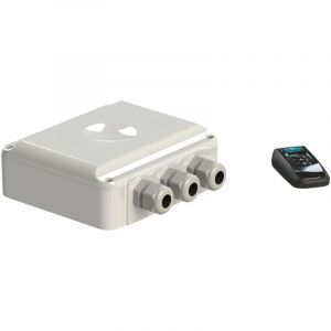 Duratech - Commande à distance avec transformateur 60 va - Pour contrôle éclairage piscine Moonlight et Spectra