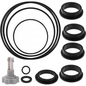 12pcs Rechange pour Filtre Sable Piscine Compatible avec Intex Pompe de Filtre &agrave; Sable Krystal Clear, Comprenant 1pcs Soupape de D&eacute;charge d'air 11pcs