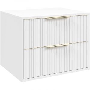 Meuble vasque Rimini 60 cm - Blanc - Meuble de salle d - Badplaats