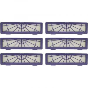 6pcs Pi&egrave;ces de rechange de filtre HEPA Pour aspirateur propice &agrave; Neato Botvac 75 80 85 Neate Botvac D75 D80 D85 D3 D5