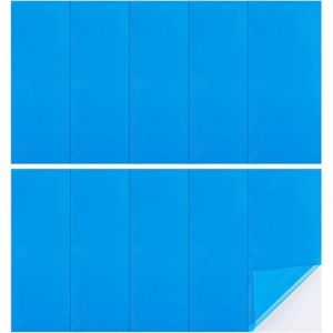 Rustine Piscine, 10pcs Piscine Patch Kit de R&eacute;paration Auto-Adh&eacute;sifs pvc Rustine pour R&eacute;paration de Bateau Pneumatique Kayak Piscines Gonflables Lit