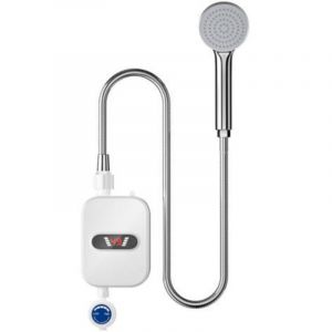 Chauffe Eau Instantan&eacute;, Chauffe Eau Electrique Instantan&eacute; LED 3500W IPX4 Chauffe Eau Instantan&eacute; &Eacute;tanche Chauffe Eau &Eacute;lectrique Ensemble De Douche