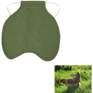 Selle de poulet pour poules, protection des ailes de poulet et du dos, tablier confortable pour poule, protection dorsale, accessoires de protection
