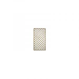 Treillis en pin impr&eacute;gn&eacute; - cm. 60x180h., bande mm10x28, cadre mm.45x45