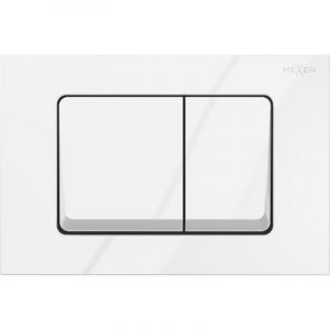 Mexen - Fenix Air 10 xs bouton pneumatique, blanc brillant - 6A1000