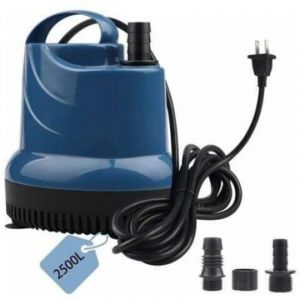 Pompe submersible - mini, 2500L/H, 40W, 230V, hauteur d&eacute;charge 2.3M, cave/maison/jardin - pompe &Eacute;tiquette