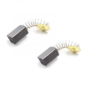 Vhbw - 2x balais charbon 6,5x7,5x13 mm compatible avec Hitachi P20SB, PDA100G, PDA100D, PDP100C, PDA100K, RB40SA, LDU4, M6SB, M6SA outil électrique,