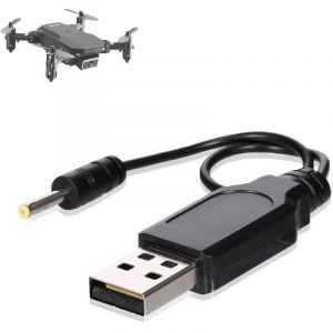 Compatible avec le cable de charg USB S66 RC Drone pour batterie de drone RC 3.7V 650mAh Cable de batterie au lithium Pieces de drone RC, modele: Noir
