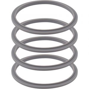 Lot de 4 joints de mixeur pour mixeur personnel NutriBullet 600 W et mixeur personnel NutriBullet 900 W, pi&egrave;ces de rechange en silicone pour mixeur,