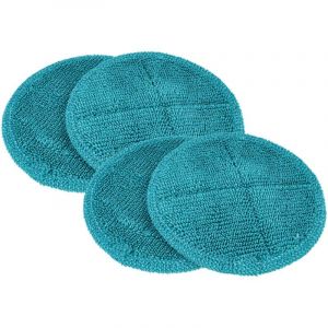 Vhbw - 4x Serpillères remplacement pour CleanMaxx 08934 pour balai nettoyant - polyamide / polyester, turquoise