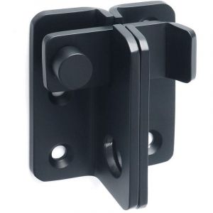 ZVD-Verrou Porte Coulissante Serrure Volet Loquet Porte Verrou Portail &agrave; Bascule Boulon avec Vis pour Porte, Fen&ecirc;tre, Placard et Jardin, Finition