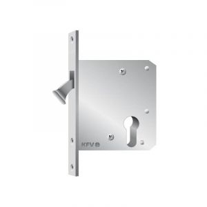Serrure pour porte coulissante PZ,D55,24rd,DL/DR