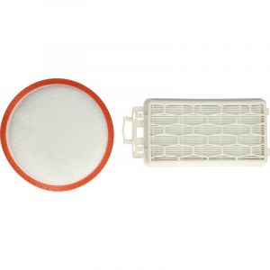 Lot de filtres compatible avec Dirt Devil Infinity Rebel 53HF DD5551-0 aspirateur - 2x Filtres de rechange - Vhbw