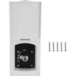 Cabine de douche pour camping-car, jaunissement, installation simple, cabine de douche ext&eacute;rieure pour camping-car, large application pour caravane