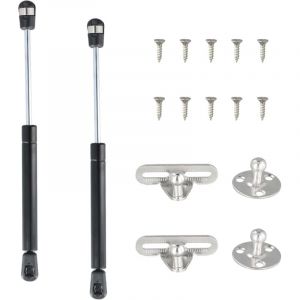 2pcs 100N V&eacute;rin &agrave; Gaz, Verin Hydraulique, Verin Meuble, Verin Hydraulique de Coffre, Charniere Porte Cuisine, Convient &agrave; Tous Les Types de Portes