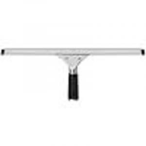 Raclette &agrave; Vitre Professionnelle, Raclette de Douche en Acier Inoxydable, 45cm Raclette avec Caoutchouc, Grattoir &agrave; Vitres pour Salle de Bain, Porte