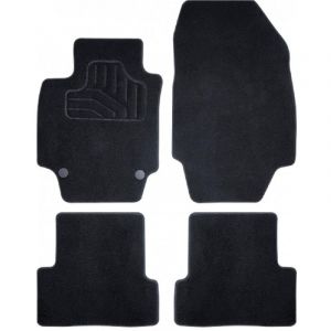 Synchro - Tapis sur mesure compatible avec Toyota Yaris 3 10-18 - Incar moquette noir