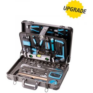 Fervi - 0105T Valise trolley avec assortiment d'outils 162 Pcs.