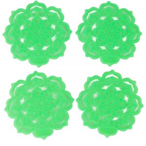 4 pi&egrave;ces &eacute;cran d'urinoir anti-odeur &eacute;cran d'urinoir d&eacute;sodorisant urinoir tapis de r&eacute;duction des &eacute;claboussures pour Restaurants bureau toilette