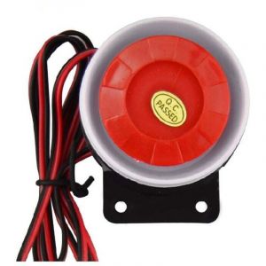 Enowelir 12V 120dB Filaire Mini Sir&egrave;ne Pour Syst&egrave;me D'alarme De S&eacute;curit&eacute; Accessoires D'alarme Sir&egrave;ne Syst&egrave;me D'alarme De S&eacute;curit&eacute; &Agrave; La Maison Antivol