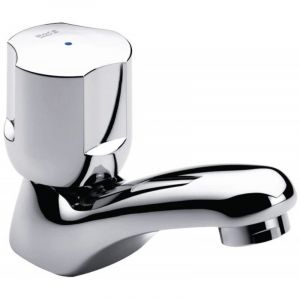 [JAMAIS UTILISE] Robinet Simple pour Lavabo et Lave-Mains ROCA Niagara Plus 15X21 &agrave; Bec Fixe Chrom&eacute; - A5A4269C00