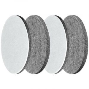 6 Feutre de polissage 125 mm disque de polissage pour ponceuse excentrique tampon de polissage feutre verre tampons de polissage de voiture 125 mm