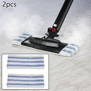 Ulisem - jamais UTILISÉ]Lot de 2 serpillères en microfibre pour Polti Vaporetto Kit Vaporflexi Brush Eco Pro